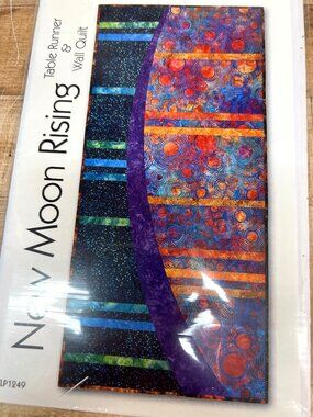 New Moon Rising Table Runner & Wall Quilt Pattern